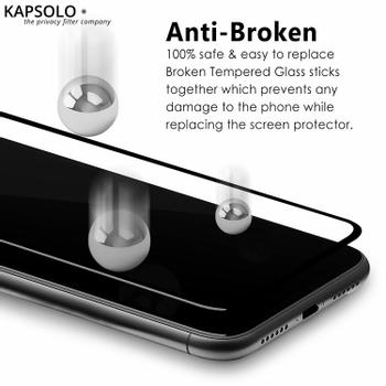 KAPSOLO Tempered GLASS Screen Protection  curved   Factory Sealed (KAP30208)
