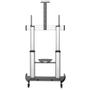 STARTECH Mobile TV Stand - For 60-100inch Display 100kg Height Adjustable Rolling TV Floor Stand (STNDMTV100)