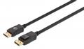 MANHATTAN MH 8K@60Hz DisplayPort 1.4 Cable, Male/Male, 2.0m, Black, Po