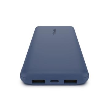 Belkin BoostCharge strømbank - 2 x USB, 24 pin USB-C - 18 watt (BPB011BTBL)