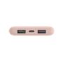 BELKIN 10K POWER BANK USB-C 15W DUAL USB-A 15CM USB-A TO C PINK BATT (BPB011BTRG)