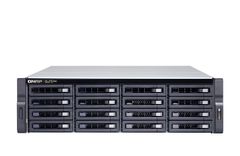 QNAP TS-H1677XU-RP - NAS server - 16 bays - rack-mountable - SATA 6Gb/s - RAID RAID 0, 1, 5, 6, 10, 50, JBOD, 5 hot spare, 6 hot spare, 60, 10 hot spare, RAID TP - RAM 32 GB - Gigabit Ethernet / 10 Gi