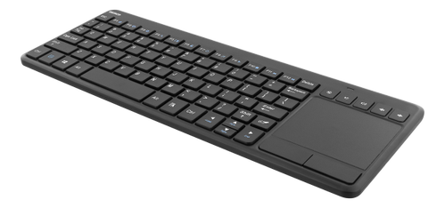 DELTACO wireless mini keyboard with touchpad, English layout, 2.4G, black (TB-504-EN)