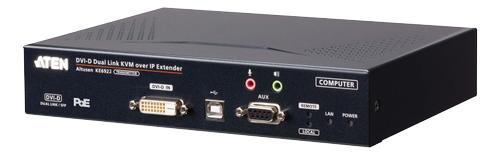 ATEN 2K DVI-D Dual-Link KVM over IP Transmitter with Dual SFP & PoE (KE6922T-AX)