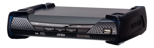 ATEN 2K DVI-D Dual-Link KVM over IP Receiver with Dual SFP & PoE (KE6922R-AX)