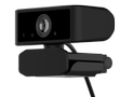 DELTACO OFFICE 2K Webcam, 3.6MP CMOS, 2460x1440, 30fps, built-in mic, black