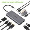 ACER 12-IN-1 TYPE-C DONGLE 2xUSB3.2 2xUSB2.0 2xHDMI 1xDisplayPort Type C PowerDelivery SD Card reader TF Card reader 1000M Ethernet (HP.DSCAB.009)