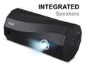 ACER C250i 1080p 1920x1080 5000:1 300Lm HDMI Video Audio HDCP x1 USB Wireless dongle Type A USB TypeC Display Charge SD Micro SDDH (MR.JRZ11.001)