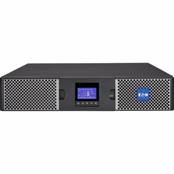 EATON n 9PX 1500i RT2U - UPS (rack-mountable / external) - AC 200/ 208/ 220/ 230/ 240 V - 1500 Watt - 1500 VA - 1-phase - RS-232, USB - output connectors: 8 - PFC - 2U - 19" - black/ silver (9PX1500IRT2U-L)