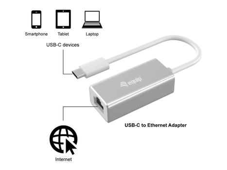 EQUIP Usb Type C To Rj45 Gigabit (133454)