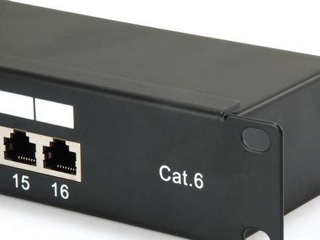EQUIP 16-Port Cat.6 Shielded Patch  (326417)