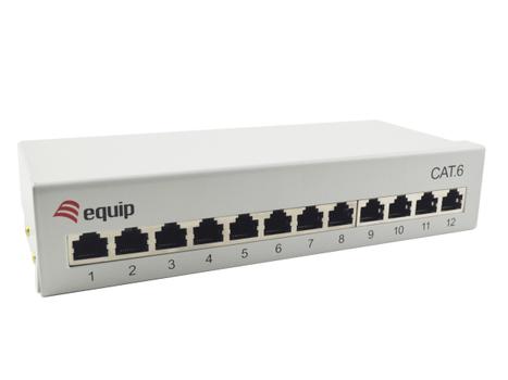 EQUIP 12-Port Cat.6 Desktop Patch  (227363)