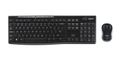 LOGITECH MK270 toetsenbord Inclusief muis Kantoor RF Draadloos Scandinavisch Zwart