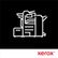 XEROX Brckt Holder Mnt Kit White WC4265 WC7970