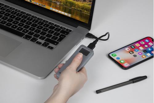 VERBATIM EXECUTIVE FINGERPRINTSECURE SSD USB 3.2 GEN 1 / USB-C 1TB GREY EXT (53657)