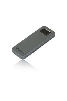 VERBATIM EXECUTIVE FINGERPRINTSECURE SSD USB 3.2 GEN 1 / USB-C 1TB GREY EXT (53657)