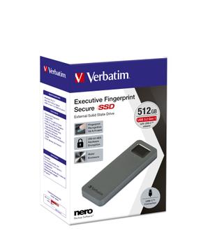 VERBATIM Fingerprint Secure SSD USB (53656)