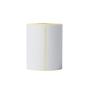 BROTHER SINGLE ROLL LABELS WHITE 76X44MM 400/R MIN 8PCS SUPL