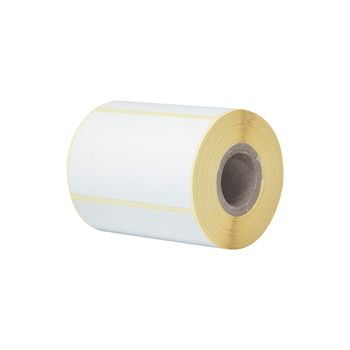 BROTHER Direct thermal label roll 76X44mm 400 labels/ roll 8 rolls/ carton (BDE1J044076066)