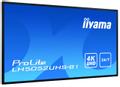IIYAMA 50inch LCD UHD, SDM-L - 50inch 3840x2160,  4K UHD VA-panel (LH5052UHS-B1)