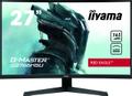 IIYAMA G-MASTER Red Eagle G2766HSU-B1 - LED monitor - curved - 27" - 1920 x 1080 Full HD (1080p) @ 165 Hz - VA - 250 cd/m² - 3000:1 - 1 ms - 2xHDMI, DisplayPort - speakers - matte black (G2766HSU-B1)