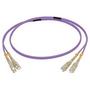 C2G 10m SC/SC OM4 LSZH Fibre Patch - Violet