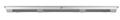 CHERRY KC 6000 SLIM SILVER CORDED KEYBOARD F/ MAC PERP (JK-1610GB-1)