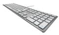 CHERRY KC 6000 SLIM SILVER CORDED KEYBOARD F/ MAC PERP (JK-1610GB-1)