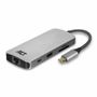 ACT USB-C - HDMI multiport adapter 4K HDMI USB-A ethernet mem.card PD60W USB-C
