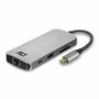 ACT USB-C - HDMI multiport adapter 4K HDMI USB-A ethernet mem.card PD60W USB-C