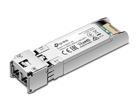 TP-LINK TXM431-SR 10GBASE-SR SFP+ LC TRANSCEIVER 850NM MULTI-MODE     IN CARD (TXM431-SR)