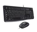 MK120 keyboard USB Black