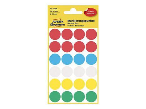 AVERY Labels Assorted (3089)