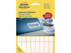 AVERY Etiket Avery 3323 Hvid 14x38mm Mp/928