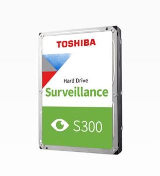 TOSHIBA S300 Surveillance - Hårddisk - 4 TB - inbyggd - 3.5" - SATA 6Gb/s - 5400 rpm - buffert: 128 MB (HDWT840UZSVA)