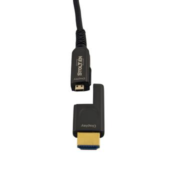 STOLTZEN AOC HDMI 2.0 4K@60 30 m 18Gbps , MicroHDMI , m/Adapter (SHDC-8800-030)