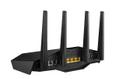 ASUS S DSL-AX82U - Wireless router - DSL modem - 4-port switch - GigE - WAN ports: 2 - Wi-Fi 6 - Dual Band (90IG05Q0-BM9100)