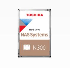 TOSHIBA N300 NAS Hard Drive 14TB SATA 3.5inch 7200rpm 512MB Bulk (HDWG31EUZSVA)