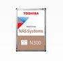 TOSHIBA N300 NAS - Hard drive - 4 TB - internal - 3.5" - SATA 6Gb/s - 7200 rpm - buffer: 256 MB
