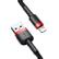 BASEUS Kevlar USB cable with Lightning 2A, 1 m - Red/Black