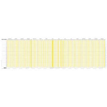 Mayland Ferie Planner falset t/A4 2021/22 100x30cm 1040 00 (22104000)