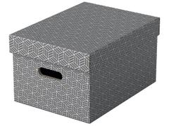 ESSELTE Opbevaringskasse ESSELTE grå M 3/FP