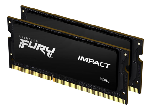 KINGSTON 16GB 1600 DDR3L SODIMM Kit2 FURY Impact (KF316LS9IBK2/16)