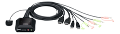 ATEN 2-Port USB 4K HDMI Cable KVM