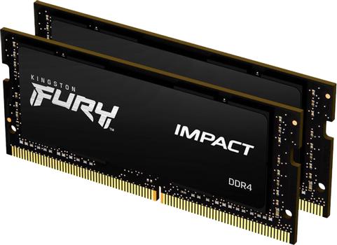 KINGSTON 64G 2666MH DDR4 SODIMM Kit2 FURY Impact (KF426S16IBK2/64)