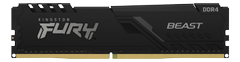 KINGSTON FURY Beast - DDR4 - kit - 16 GB: 2 x 8 GB - DIMM 288-pin - 2666 MHz / PC4-21300 - CL16 - 1.2 V - unbuffered - non-ECC - black