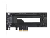 ICY DOCK 1 x M.2 NVMe SSD till PCIe 3.0 x4-adapter