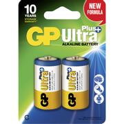 GP Batteri, GP Ultra Plus, Alkaline, C, 1,5V, 2-pak (1999906901*2)