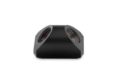 EKWB EK-Quantum Torque Adapter 90 Grad G1/4 Zoll IG auf G1/4 Zoll IG - schwarz (3831109826621)