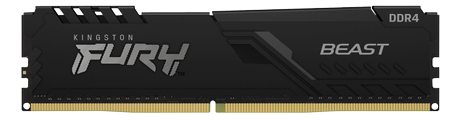 Kingston FURY Beast - DDR4 - modul - 32 GB - DIMM 288-pin - 3200 MHz / PC4-25600 - ikke-bufret (KF432C16BB/32)